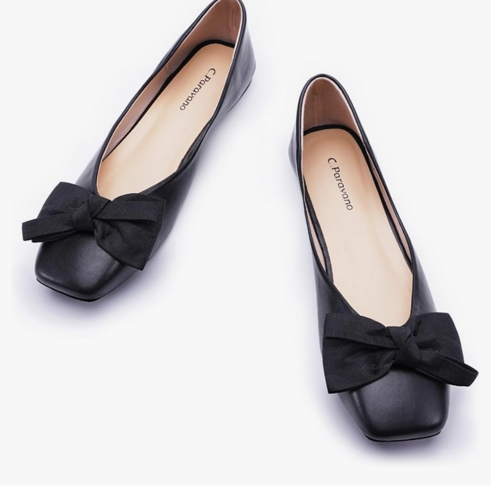 C. Paravano Flats Square Toe Great Buy.. Price Is Firm
